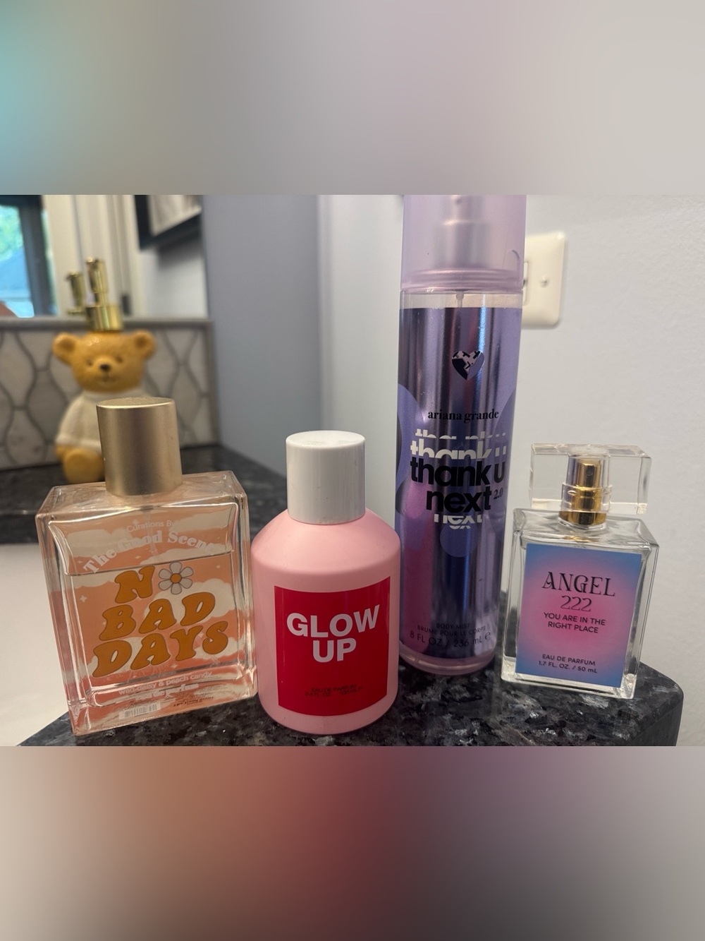Lot of 4 perfumes. Mostly full.